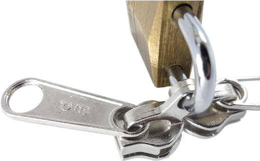Curseur De Fermeture Eclair Pour Cadenas - Chain (526x400), Png Download