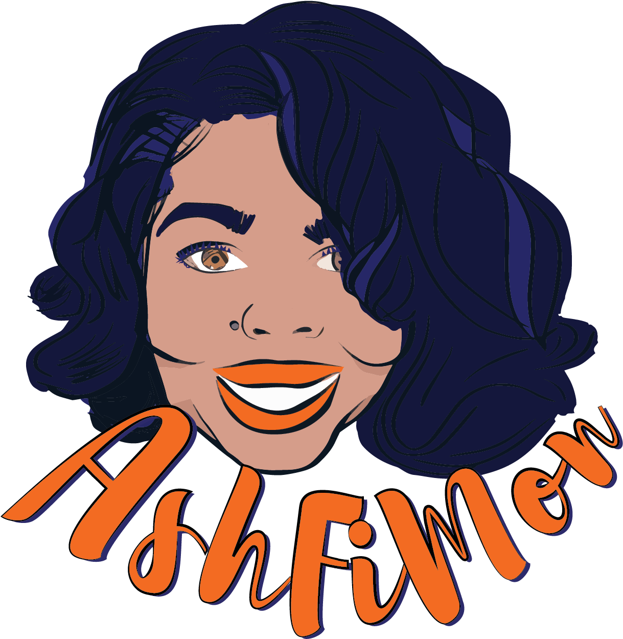 Ashfimon Logo Final Logo Lock Up Copy 2 - Illustration (1972x1928), Png Download