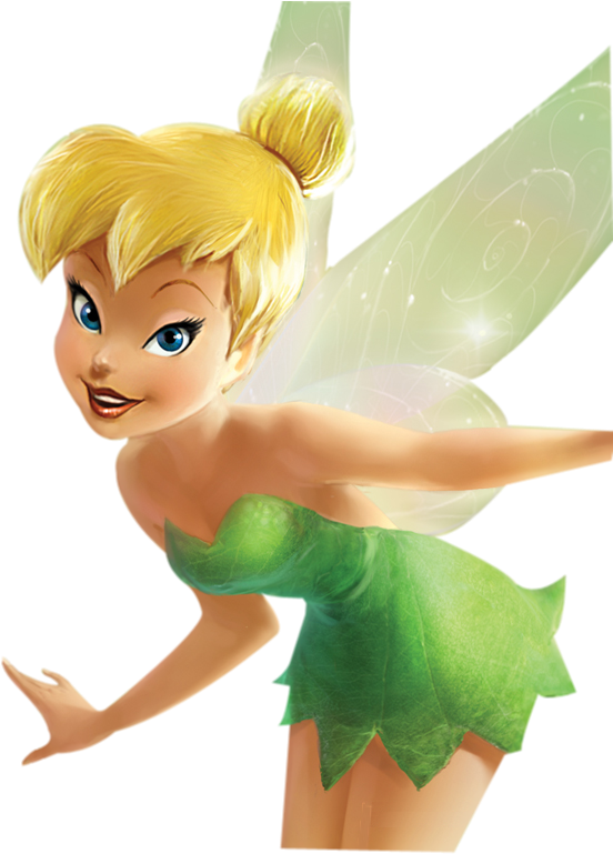 Imagen De Campanita En Png - Background Tinkerbell Border (574x768), Png Download