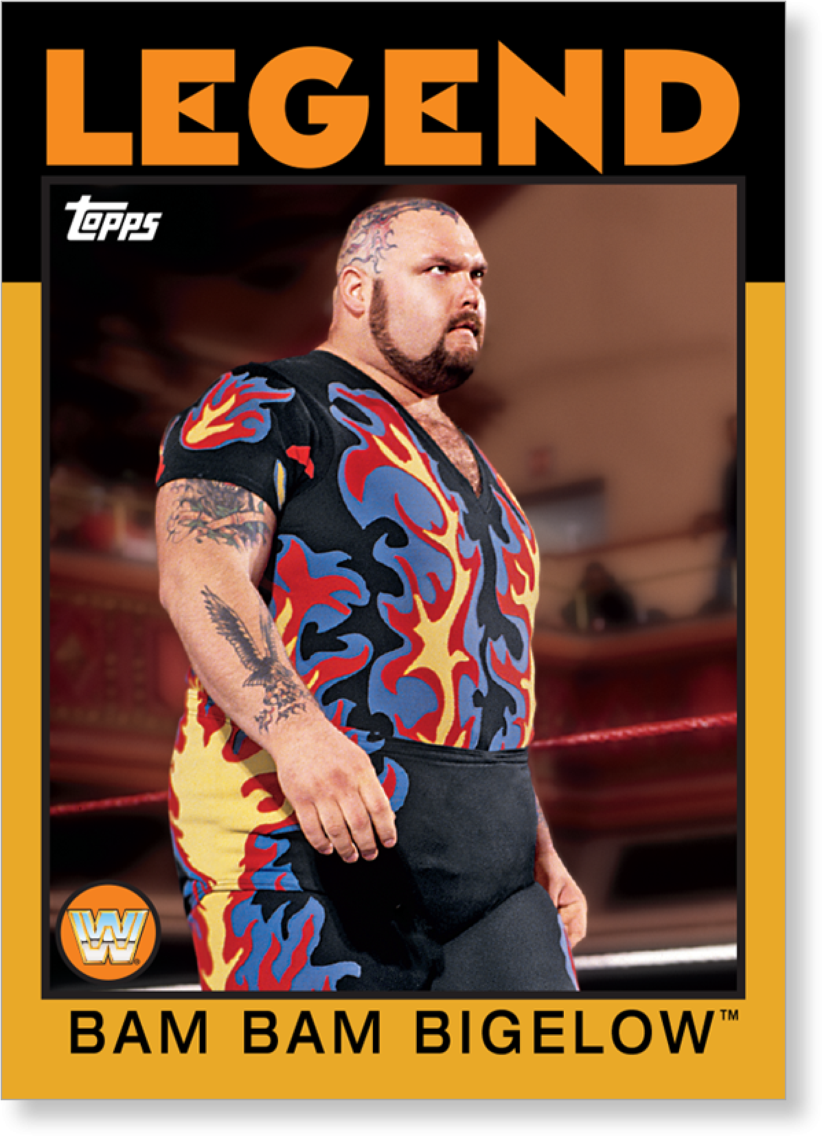 Topps Bam Bam Bigelow (2000x2000), Png Download