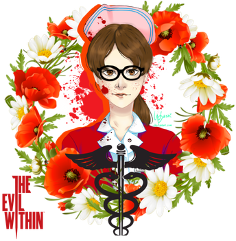 The Evil Within Clipart - Flower Fall Crown Png (350x350), Png Download