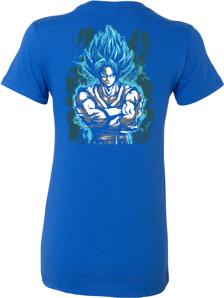 Super Saiyan - Vegito Ssj God Blue ! - Unisex Tanktop (1000x1000), Png Download