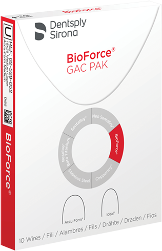 Bioforce® Archwires - Arch Wires Ideal (333x500), Png Download
