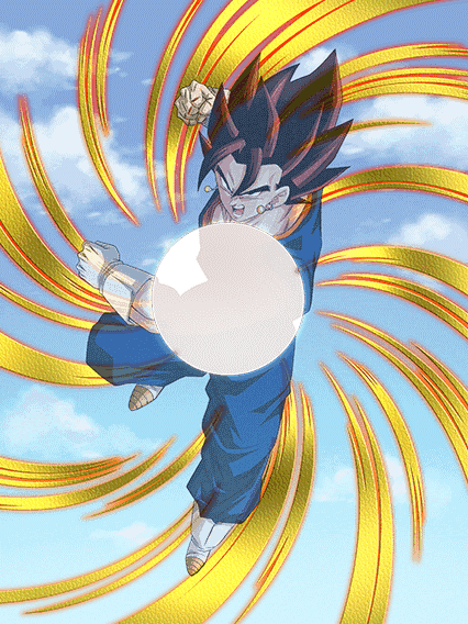 Effect For Vegito - Vegerot (426x568), Png Download