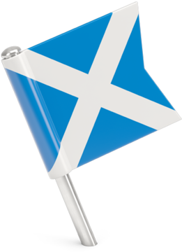 Scottish Flag Texture Png (640x480), Png Download