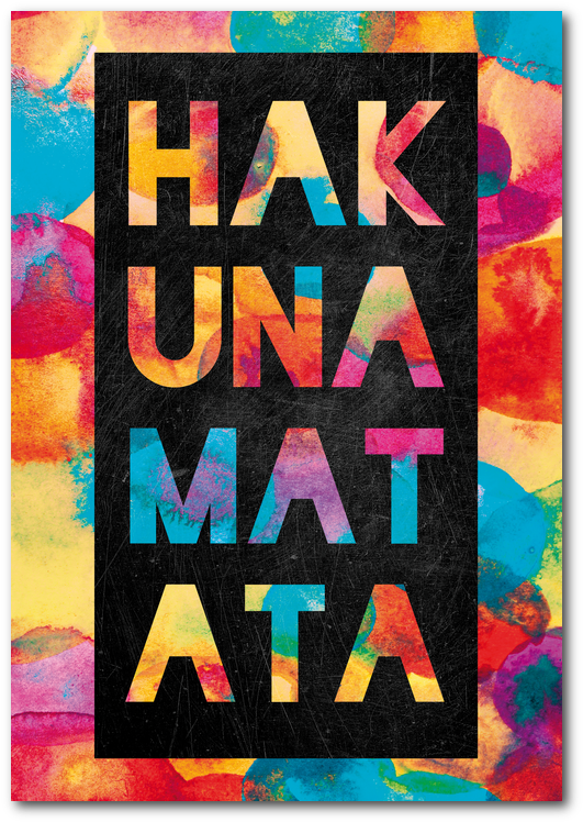Download Transparent Wall Sticker Hakuna Matata Camaloon Es