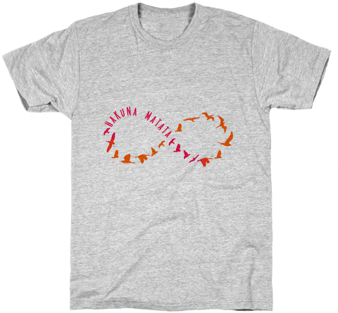 Hakuna Matata Infinity Mens T-shirt - My Pussy Grabs Back (484x484), Png Download