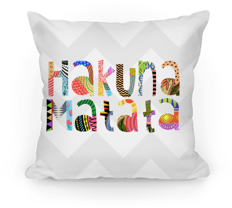 Hakuna Matata Pillow - Hakuna Matata (484x484), Png Download