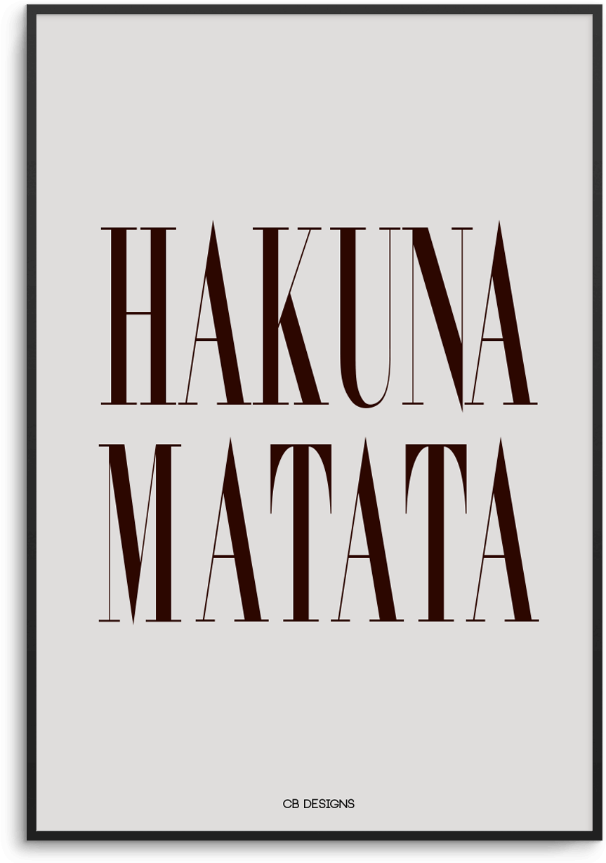 Hakunamatata - Hakuna Matata (980x1227), Png Download