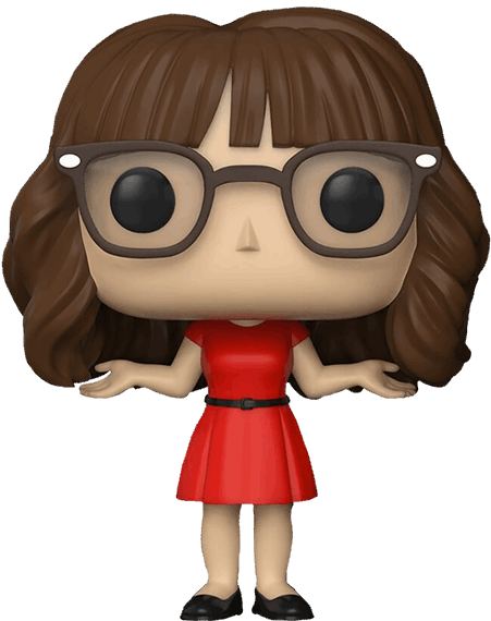 Jess New Girl Funko (600x600), Png Download