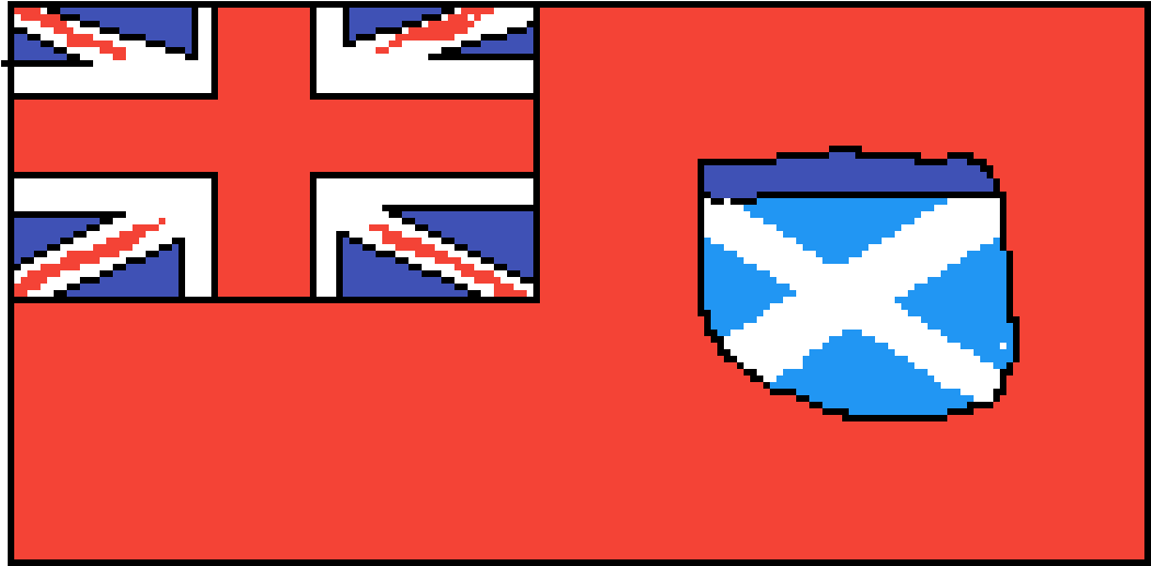 The British Colony Of Scotland - Crest (1200x1200), Png Download