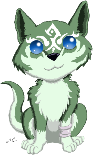 Cute Link Wolf By Mischievouspooka - Legend Of Zelda Twilight Princess Wolf Link Fanart (400x581), Png Download