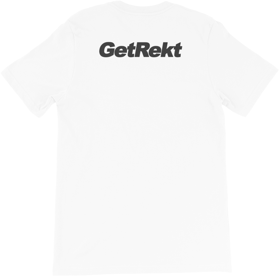 Getrekt T-shirt Crew Neck White Vol (1000x1000), Png Download