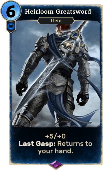 Heirloom Greatsword - Heirloom Greatsword Elder Scrolls Legends (409x663), Png Download