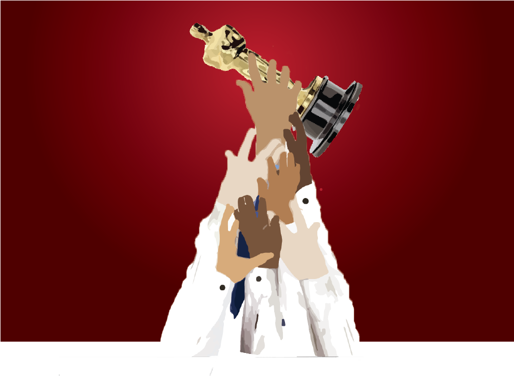 Next - Oscar Statuette Academy Award Movie 24x18 Print Poster (1000x796), Png Download