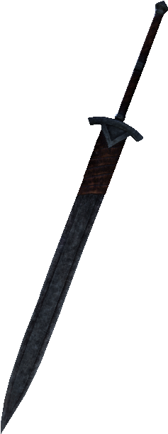 Iron Greatsword Of Frost - Sabre (275x623), Png Download