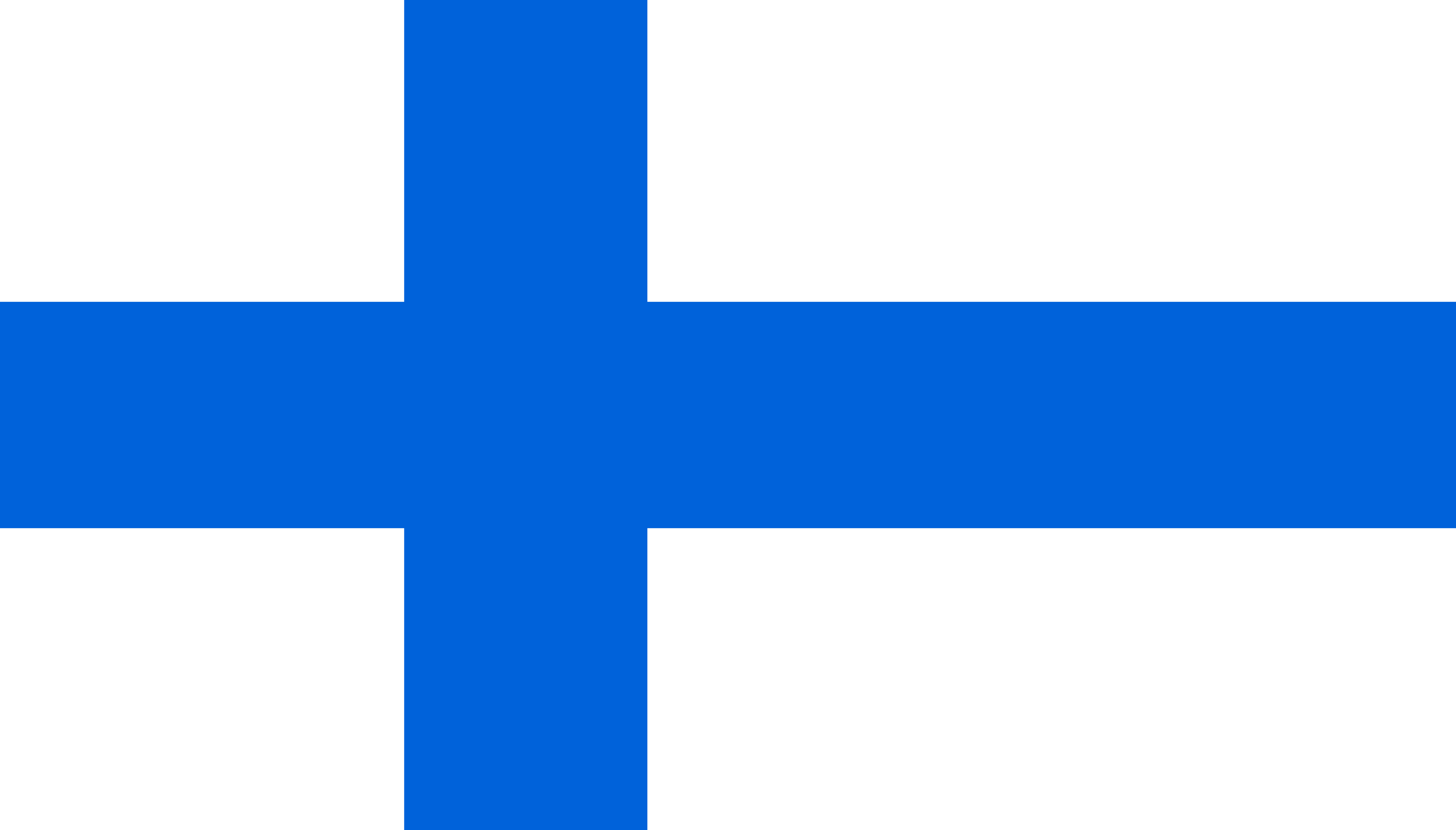 Flag Of Finland Svg Free Stock - Finland Flag Icon (2400x1369), Png Download
