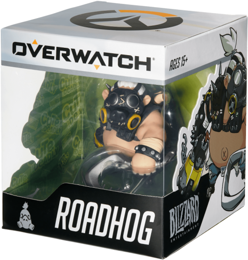 Cute But Deadly Roadhog Figure - Blizzard Overwatch Game Of The Year Edition Pc Game (550x550), Png Download