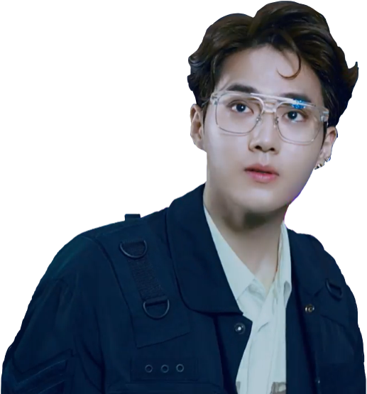Kpop Exo Suho Power Sticker Freetoedit - Zhou Yanchen (527x554), Png Download