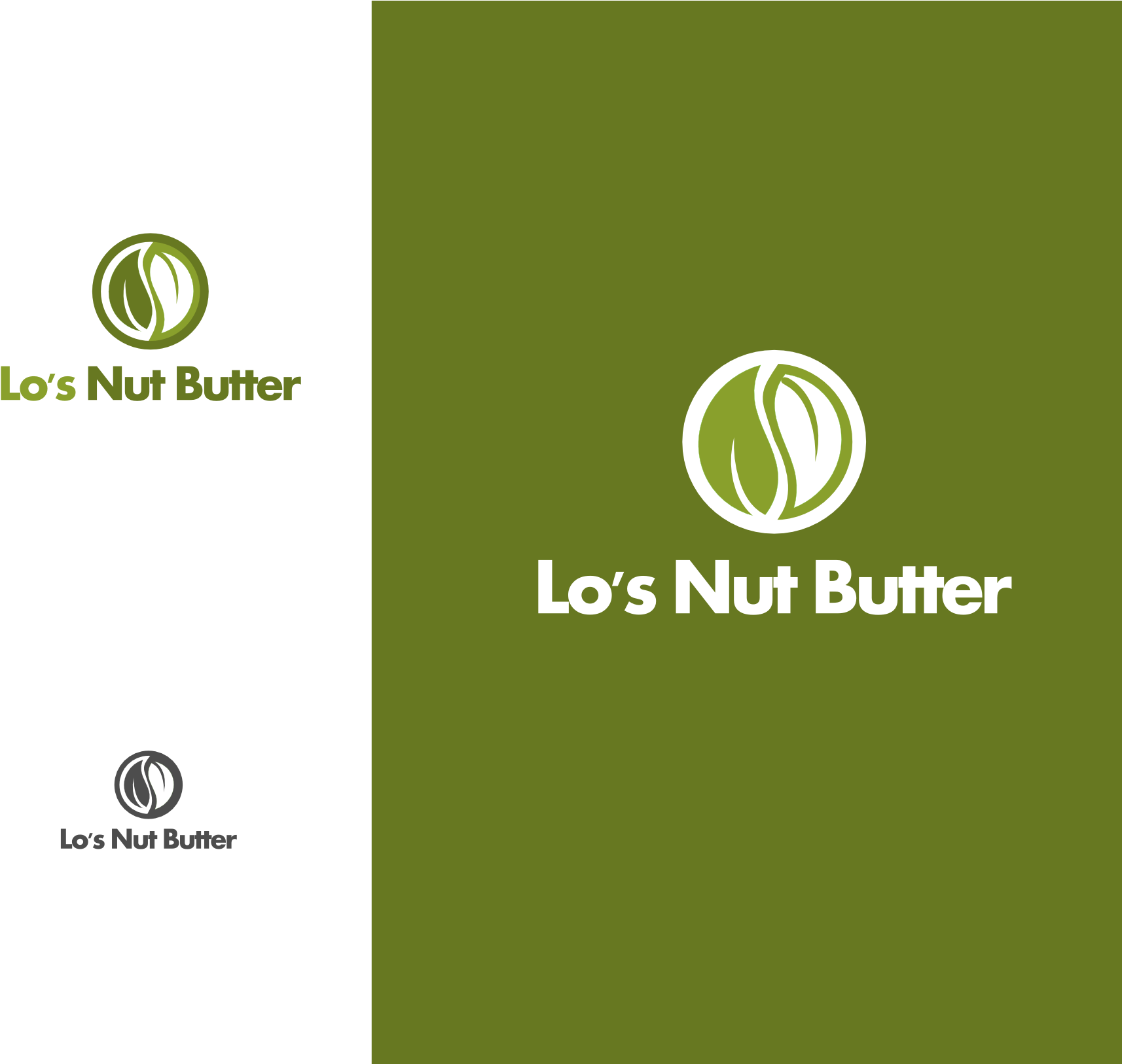 Organic Logo/emblem For Healthy And Nutritious Nut - Graphic Design (1950x1625), Png Download