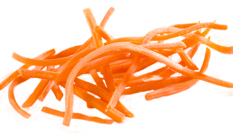 Trozos De Zanahoria Png (772x456), Png Download