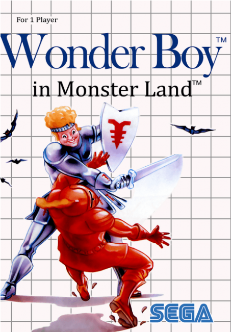 Wonder Boy In Monster Land Master System (650x650), Png Download