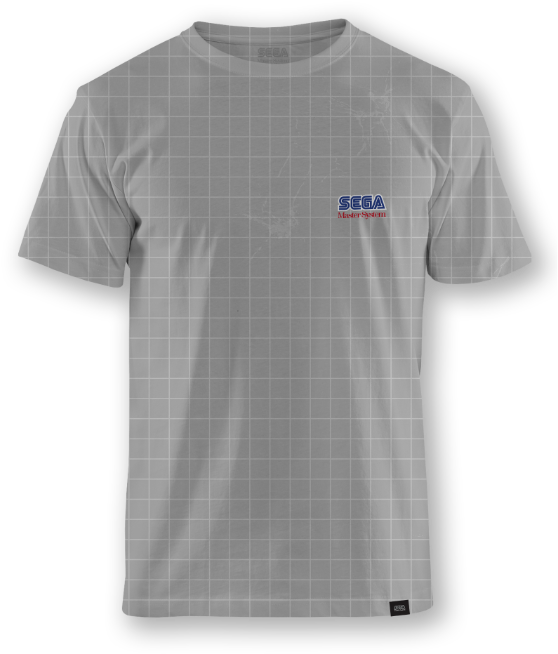 Camiseta Cinza Sega Master System® Logo - Active Shirt (860x860), Png Download