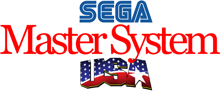 Sega Gen/md, Sms & Gg Platform Logos - Sega Master System Logo (945x404), Png Download