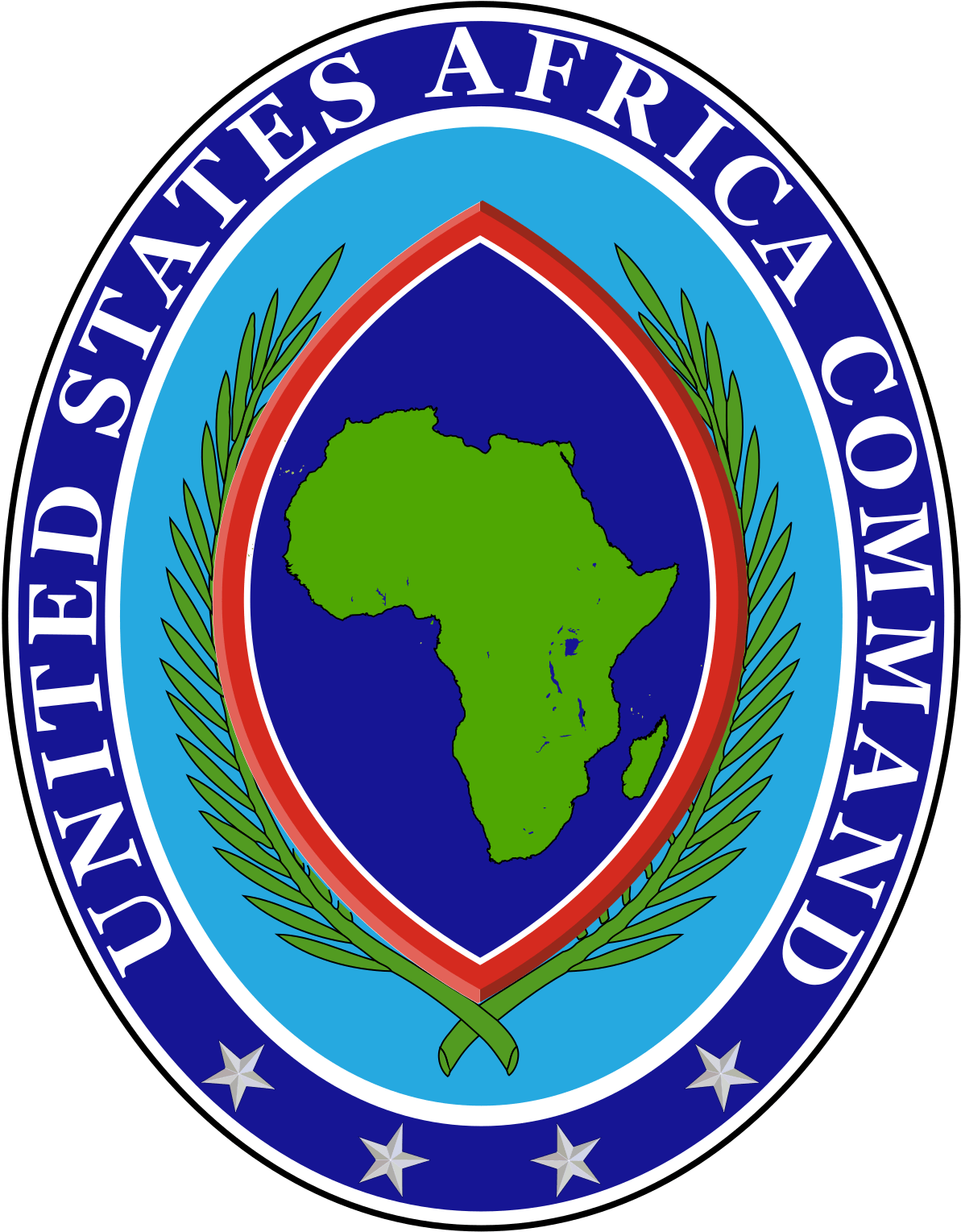Compton Herald - Us Africa Command Logo (1200x1553), Png Download