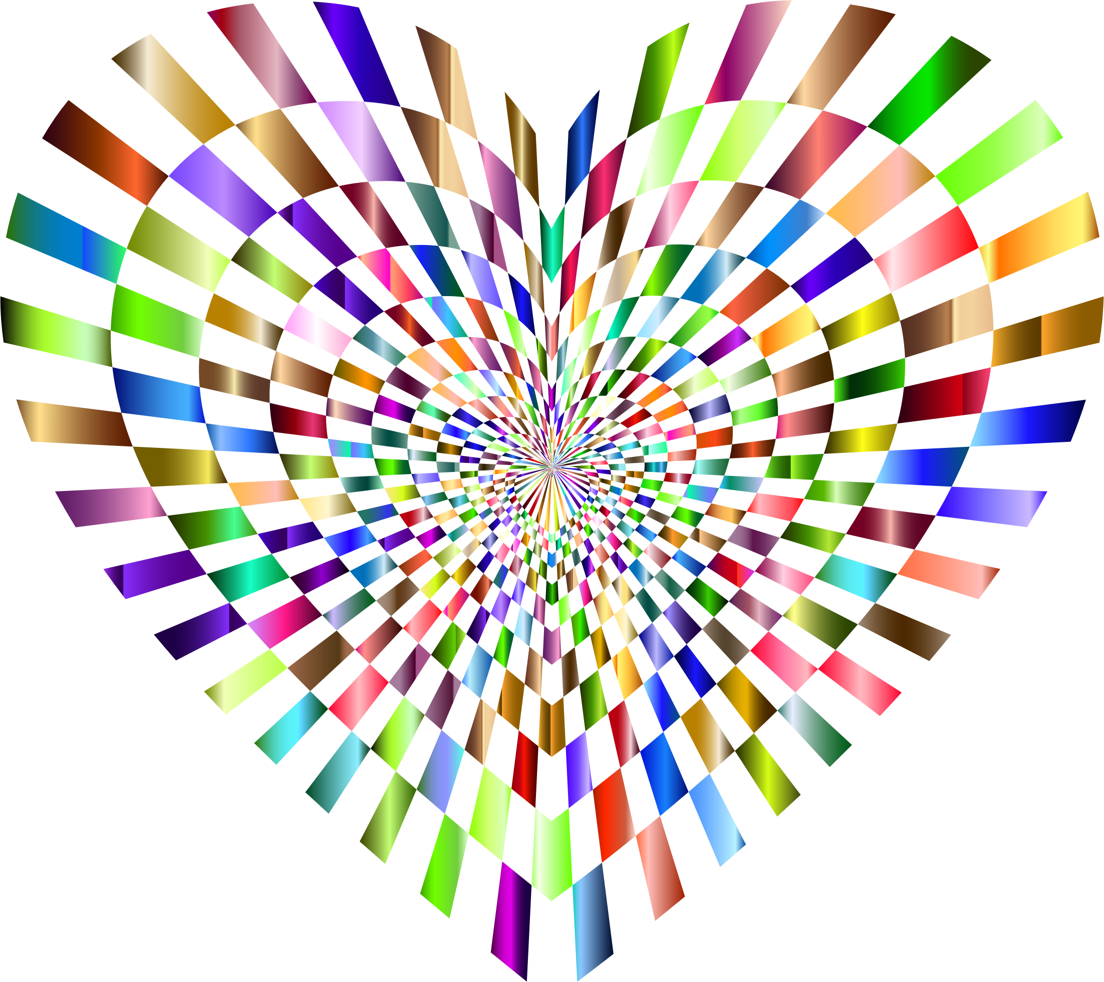 Optical Illusion Clipart Valentine - Optical Illusion (2204x1960), Png Download