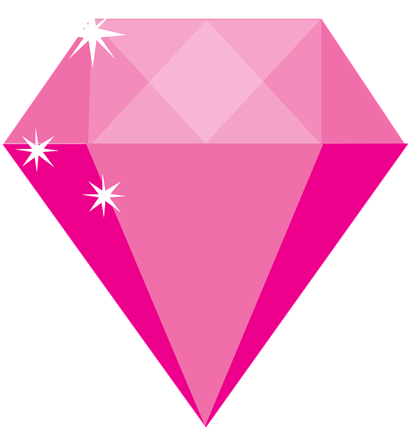 Diamantes Rosa Png - Diamante Pink Png (720x720), Png Download