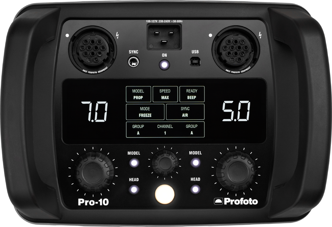 Una Velocidad De Ráfaga De Hasta 50 Flashes Por Segundo - Profoto Pro-10 2400 Air Ttl (1161x793), Png Download