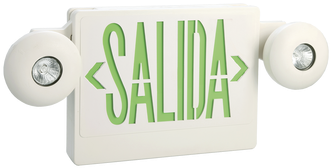 Letrero De Salida Con Luz De Emergencia Y Bateria Incluida - Emergencia Combo Salida (400x400), Png Download