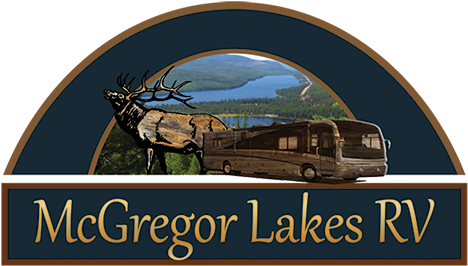 Welcome To Mcgregor Lakes Rv - Bag (500x285), Png Download