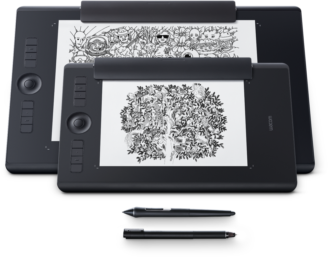 Wacom Intuos Pro - Wacom Intuos Pro Medium Paper Edition Tablet (1199x968), Png Download