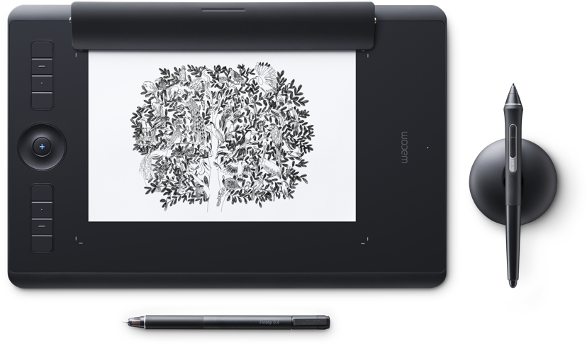 Wacom Intuos Pro Medium - Wacom Tablet Intuos Pro Medium Paper (1000x714), Png Download