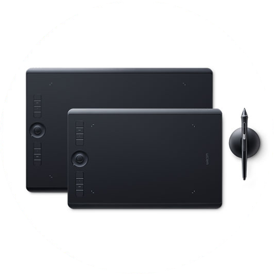 Download Intuos Pro Circle Intuos Pro M (black) Full Size PNG