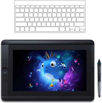 Photo Courtesy ©wacom - Wacom Cintiq Companion - Core I7 1.9 Ghz - 13.3″ - (351x355), Png Download