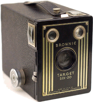 Kodak Brownie (350x387), Png Download