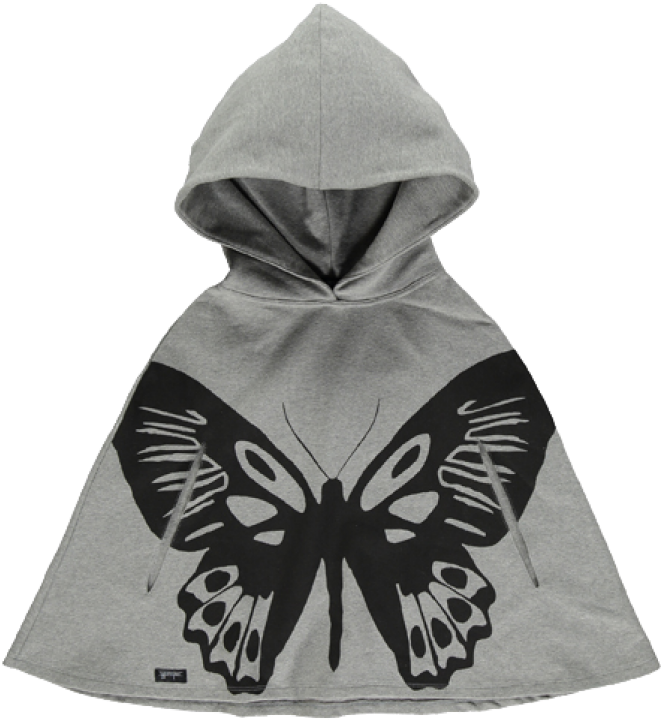 Yporqué Butterfly Poncho - Butterfly Poncho (960x720), Png Download