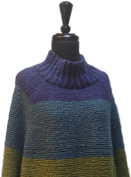 Willow Poncho Feature - Woolen (570x638), Png Download