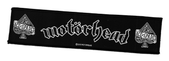 Motörhead - Large Black Mens Motorhead Ace Of Spades Woven Patch (350x350), Png Download