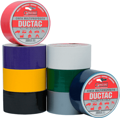 Cinta Multipropósito Ductac - Cinta Duct Tape Tacsa (672x414), Png Download