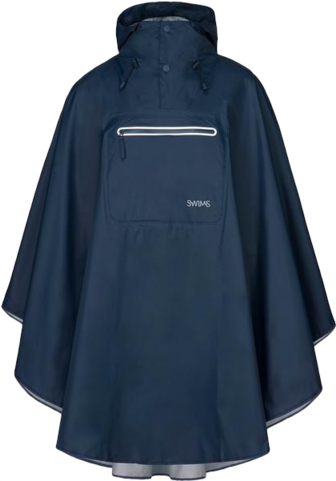 Swims Winchester Navy Poncho - Hotel (420x480), Png Download