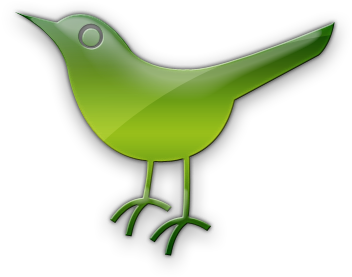 File - Twitter Bird Icon (420x420), Png Download
