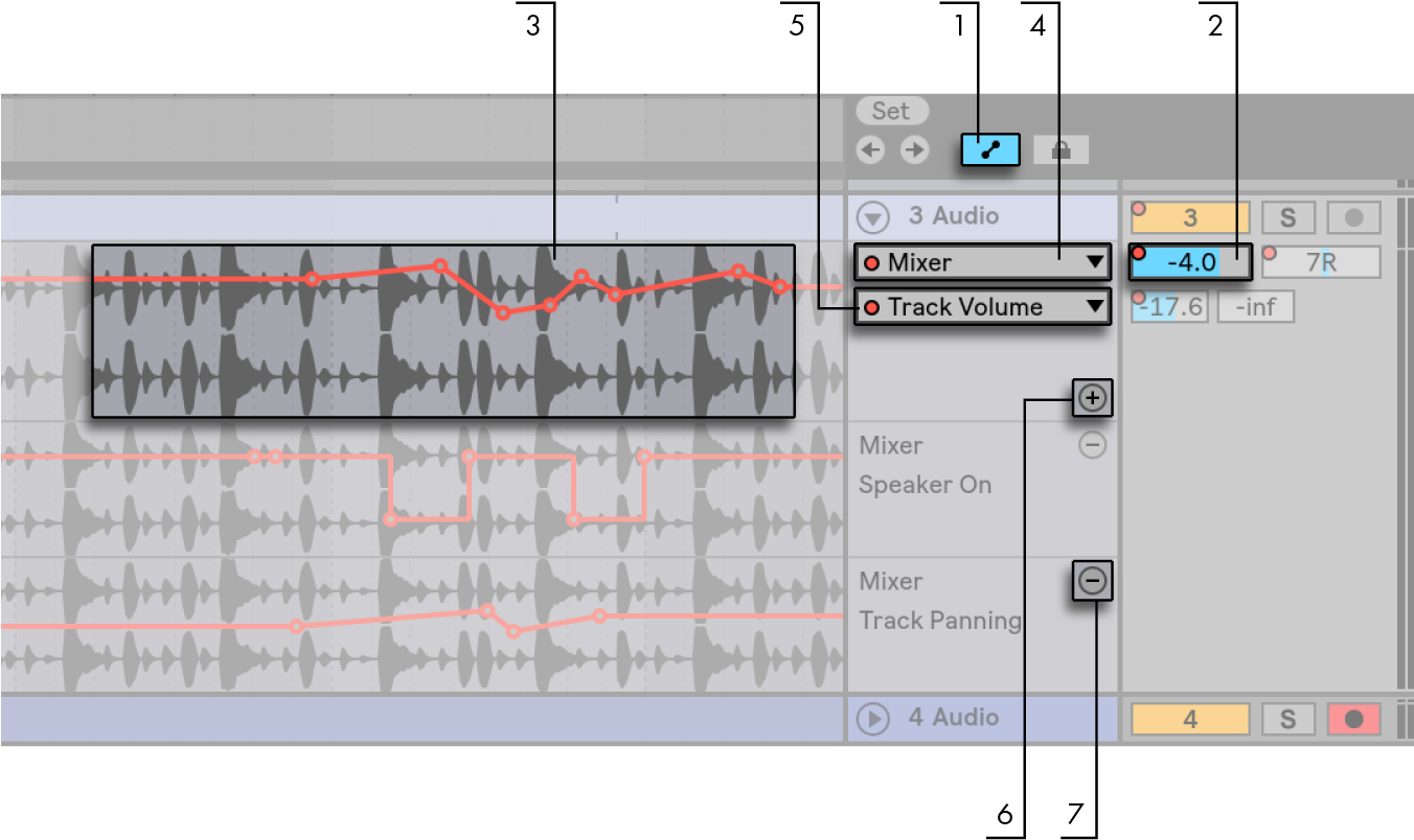 29998 - Ableton Vst Automation In Arrangement View (1351x821), Png Download