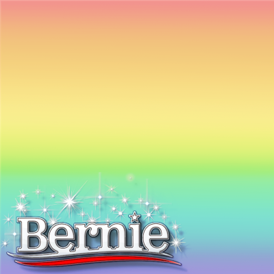 I Am Proud That My Gay Friends Are Supporting Bernie - Twibbon Bernie (400x400), Png Download