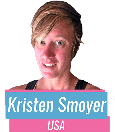 Kristen Smoyer Battle On The Rock - Tj Andrews (400x457), Png Download
