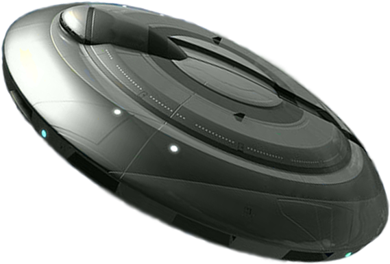 6 Renders De Óvnis - Disco Voador Render (740x568), Png Download