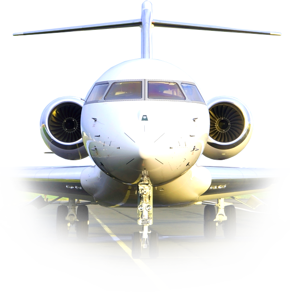 Front Of Plane (593x596), Png Download